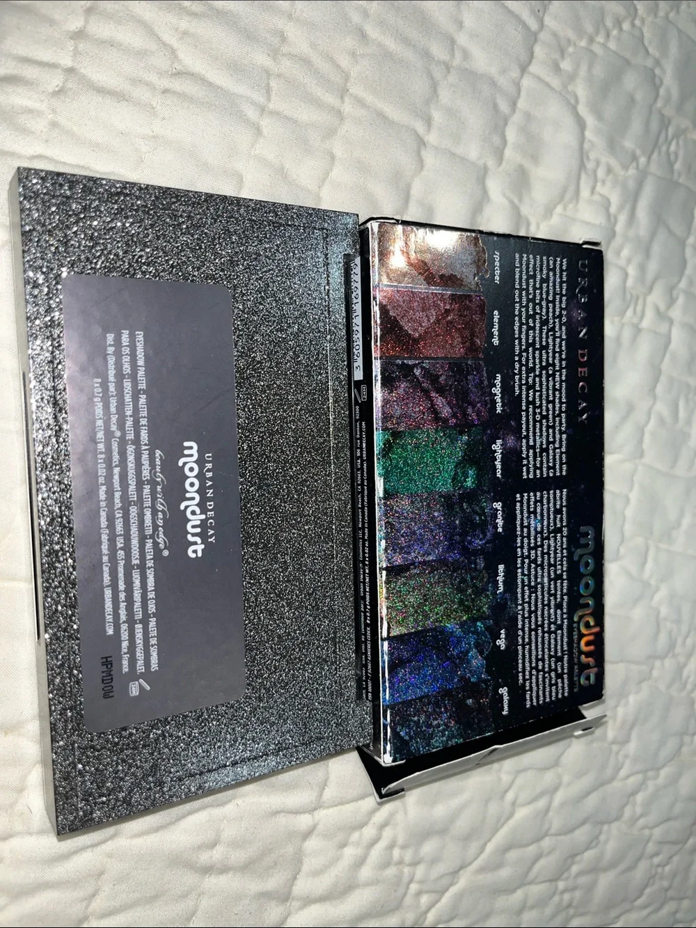 Urban Decay lightly swatched